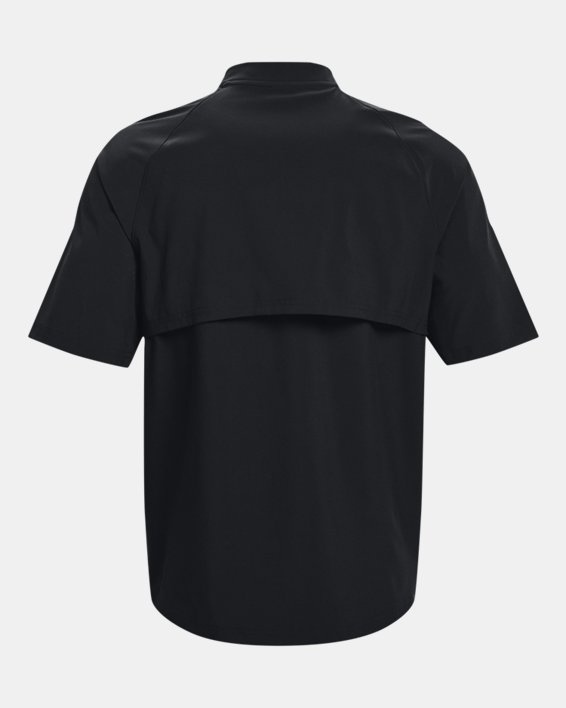Men's UA Utility Short Sleeve Cage Jacket, Black, pdpMainDesktop image number 5